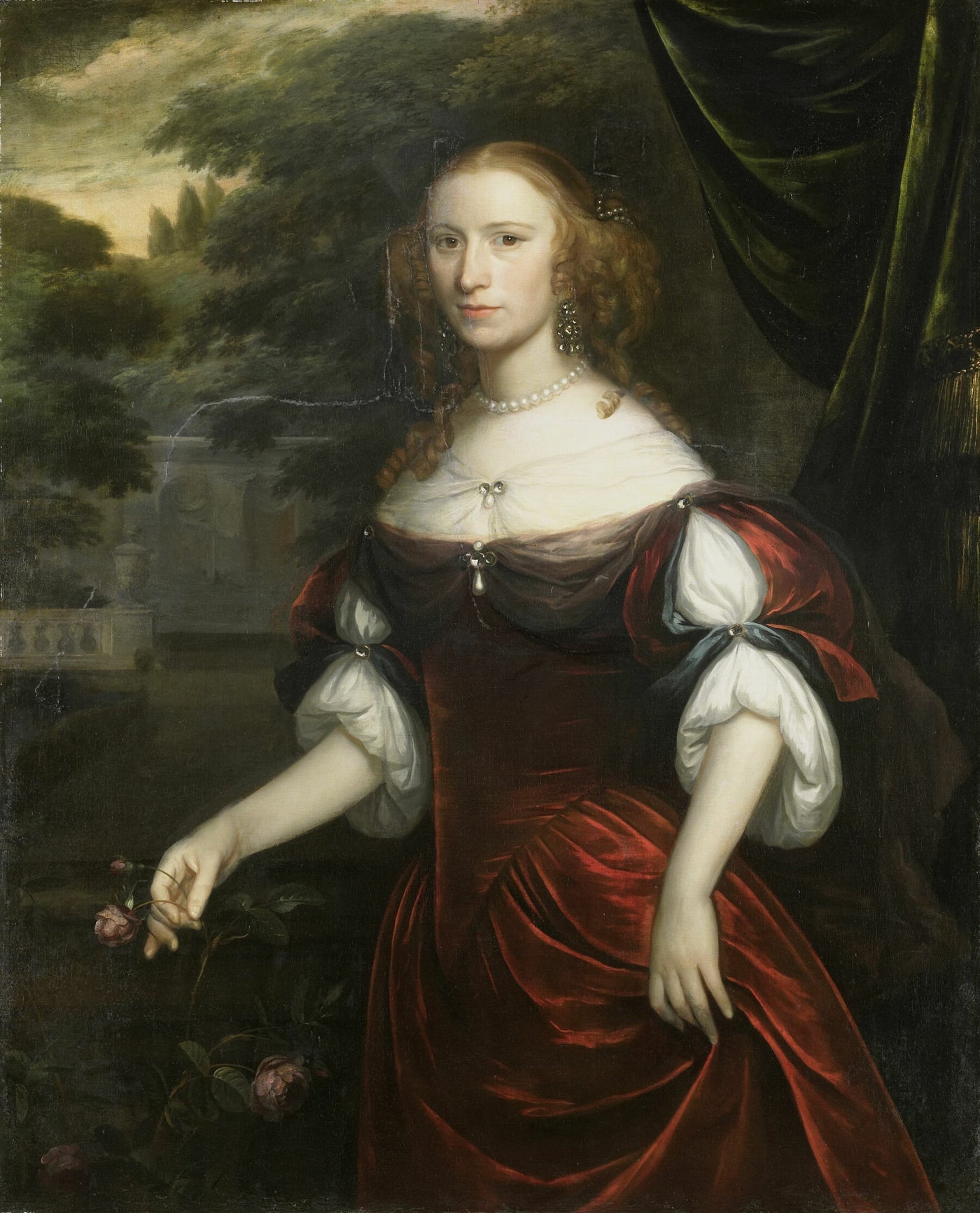 Bildnis einer Frau, Herman Verelst, 1667