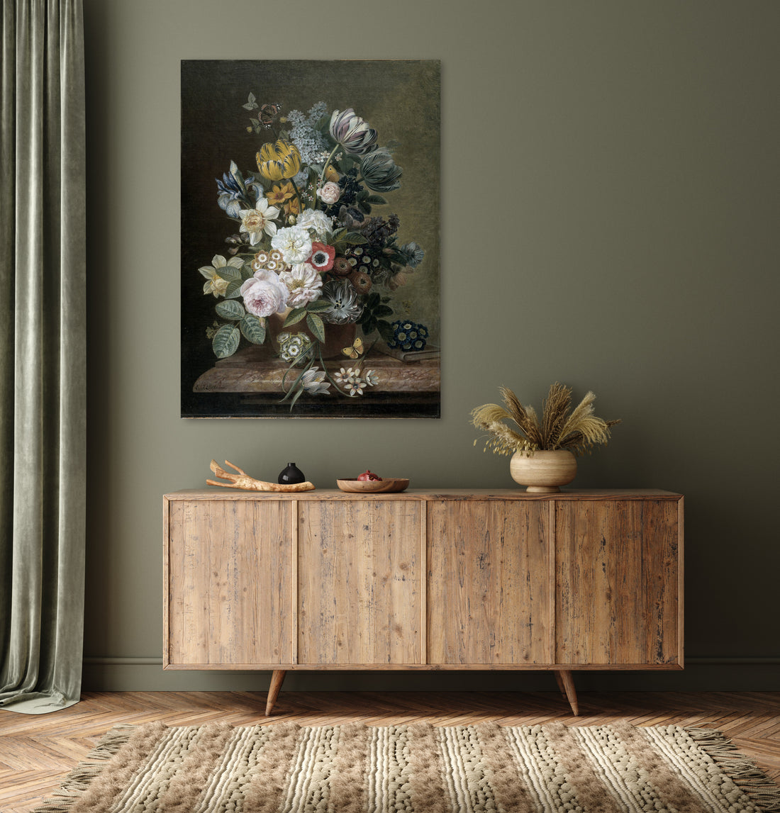 Stillleben mit Blumen, Eelke Jelles Eelkema, 1815 - 1839
