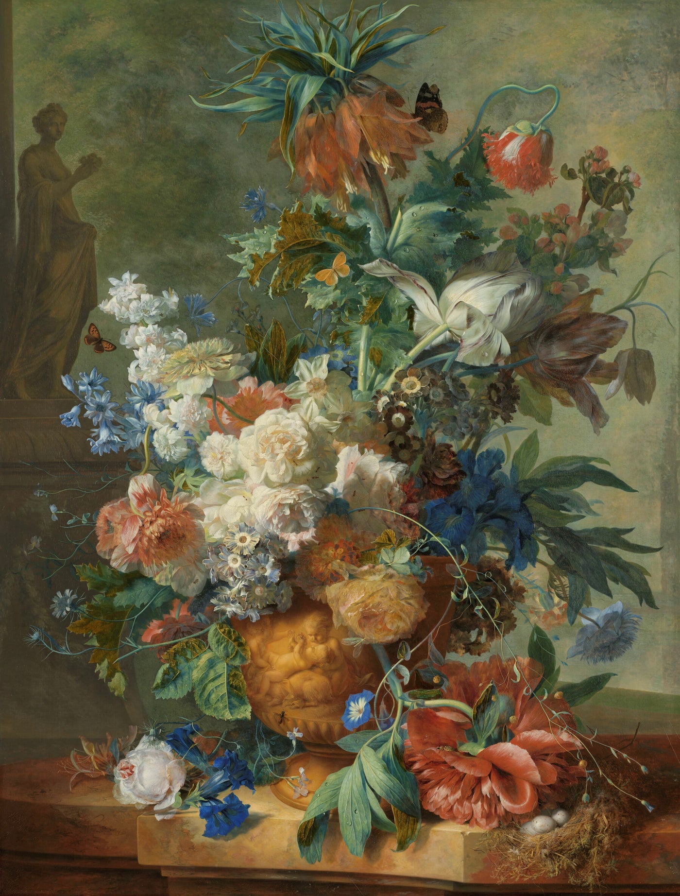 Stillleben mit Blumen, Jan van Huysum, 1723