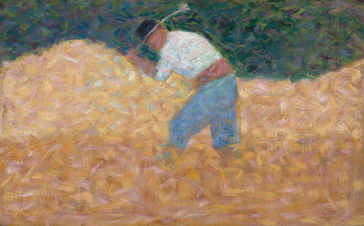 Der Steinbrecher (um 1882) von Georges Seurat