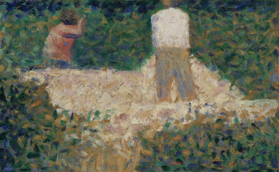 Zwei Steinbrecher (ca. 1881) von Georges Seurat