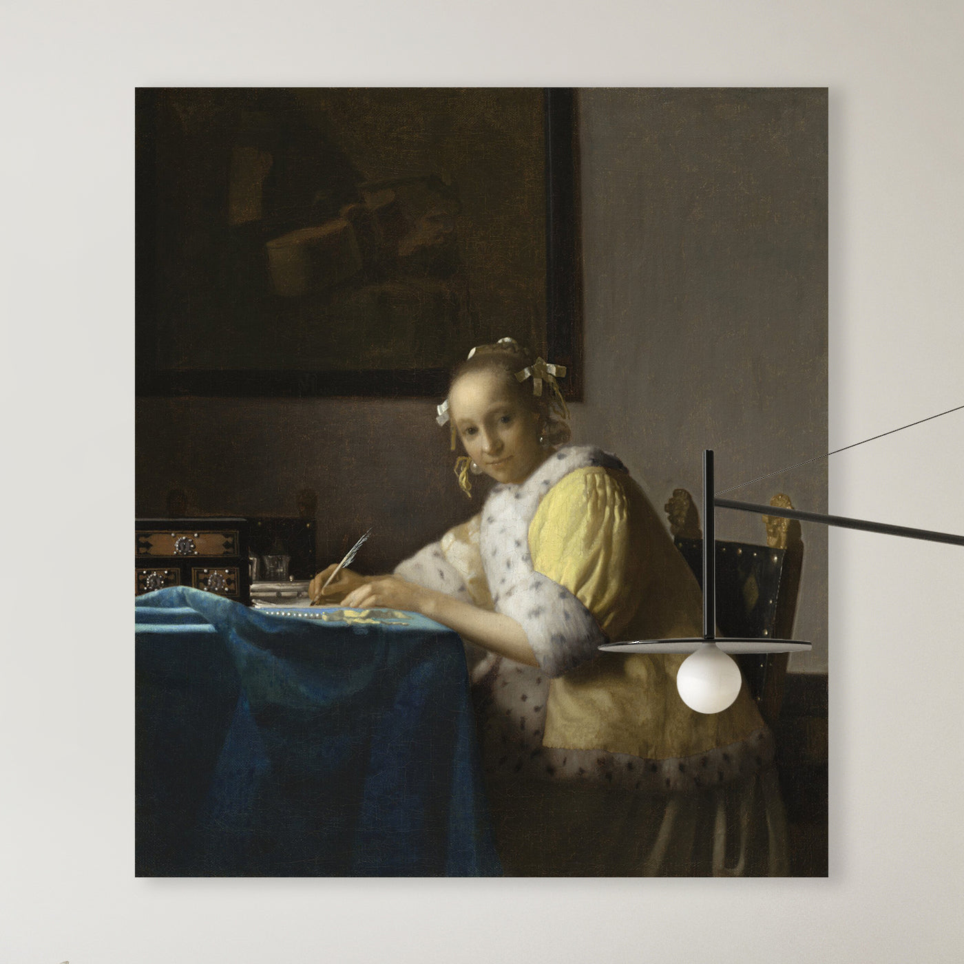 Vermeer - Eine Dame schreibt einen Brief