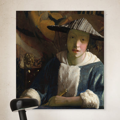 Vermeer - Mädchen mit Flöte