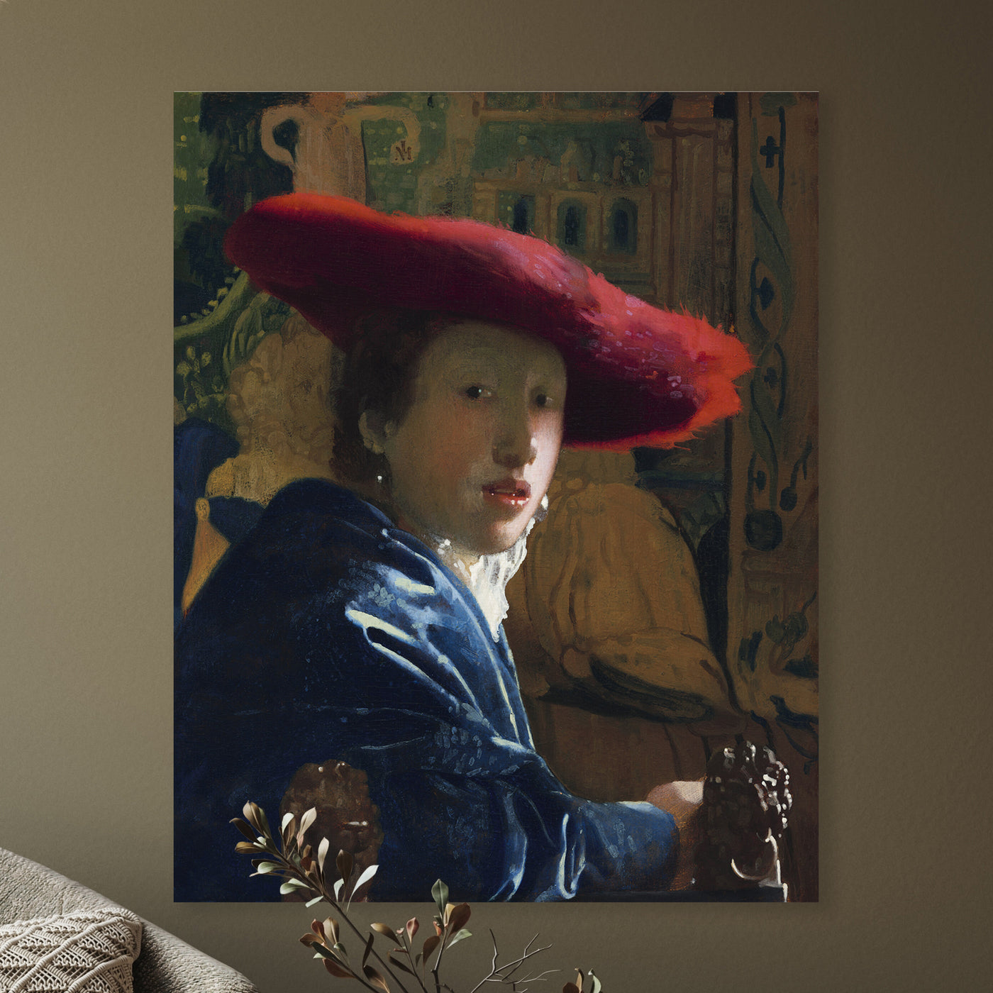 Vermeer - Mädchen mit dem roten Hut