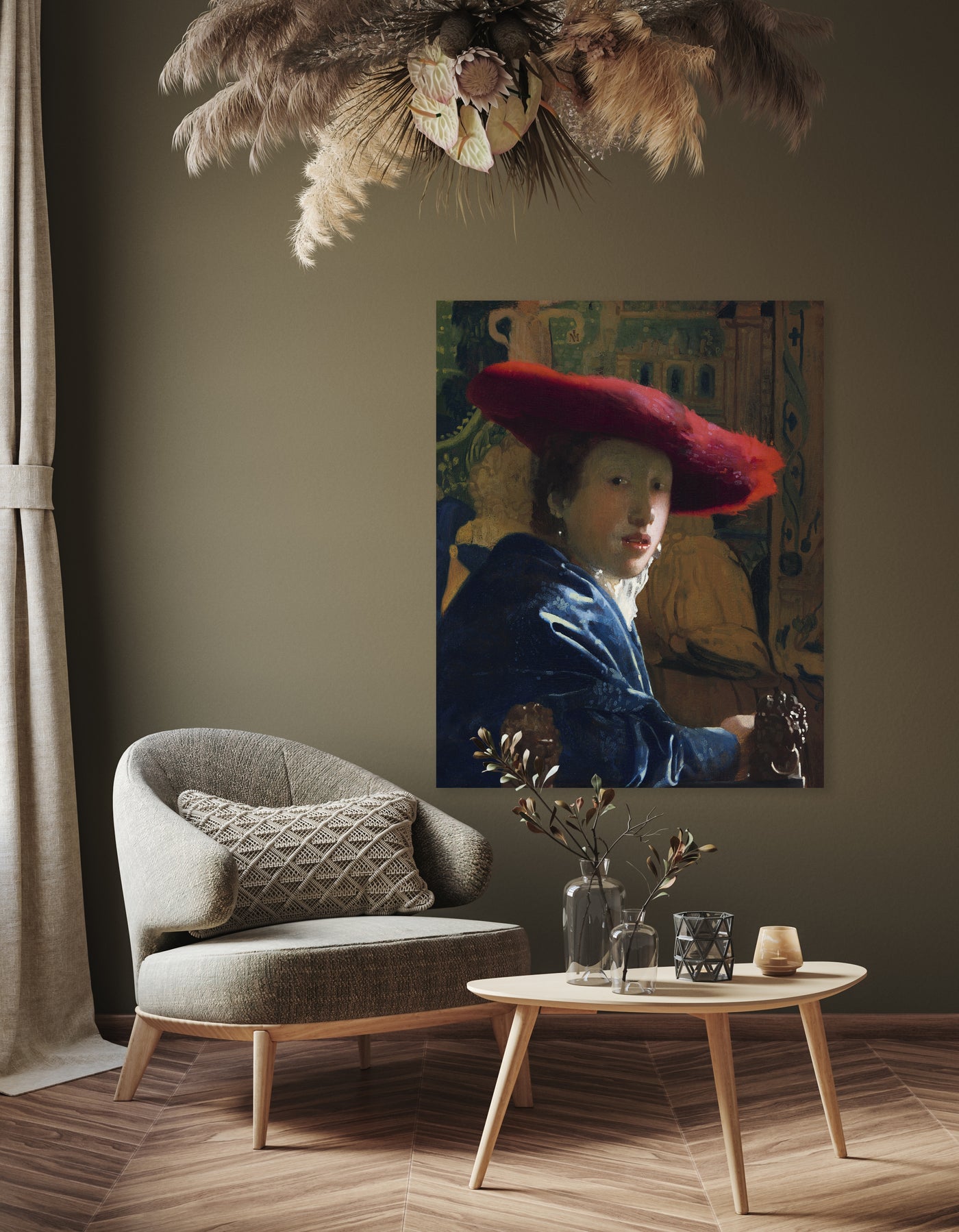 Vermeer - Mädchen mit dem roten Hut