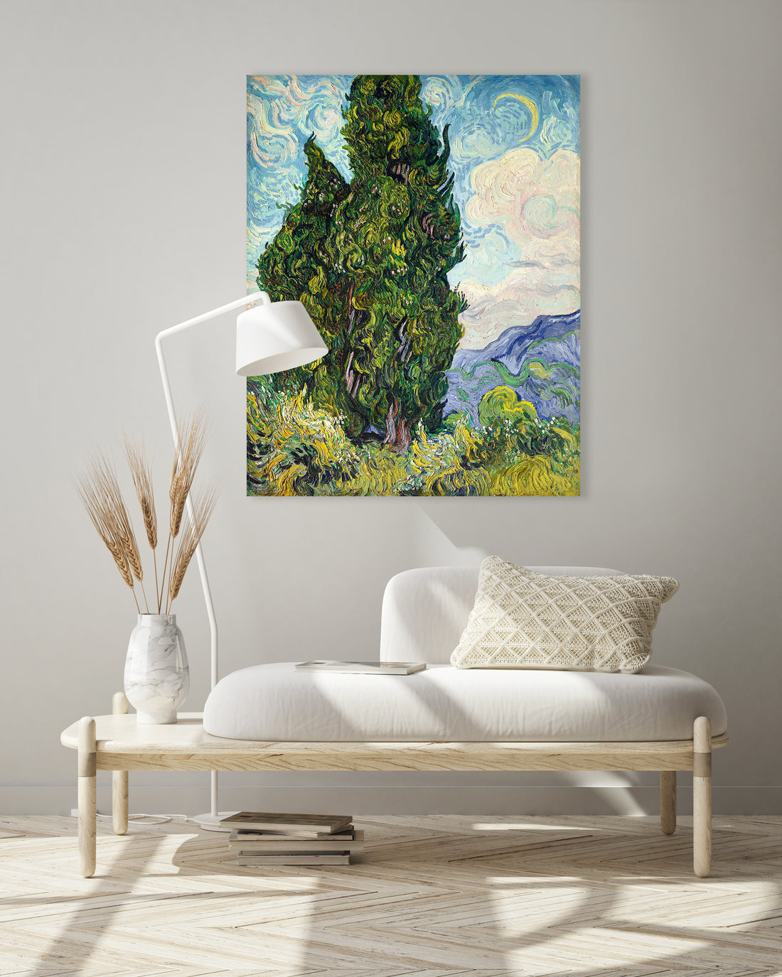 Vincent van Gogh - Zypressen