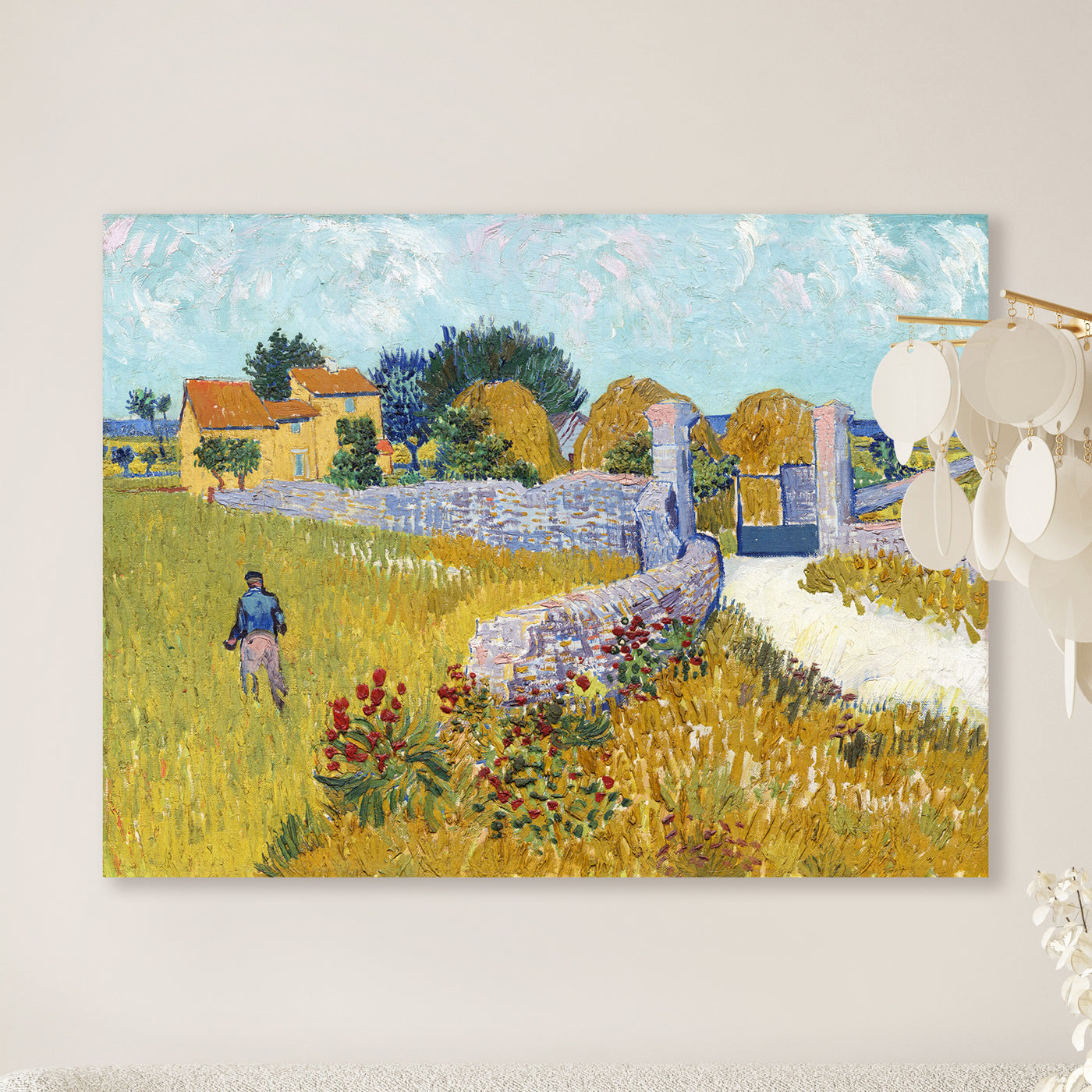 Vincent van Gogh - Bauernhaus in der Provence