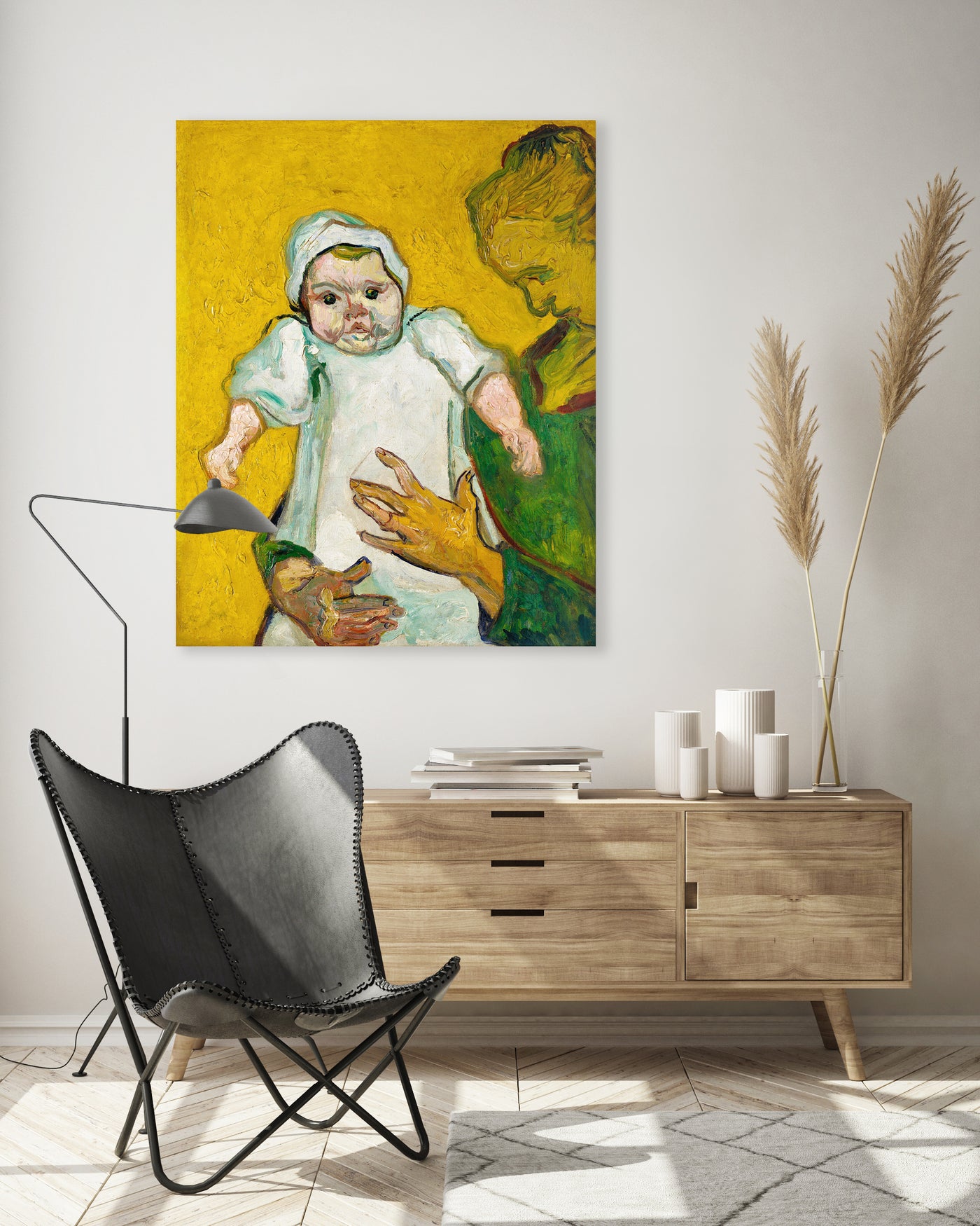 Vincent van Gogh - Madame Roulin und ihr Baby