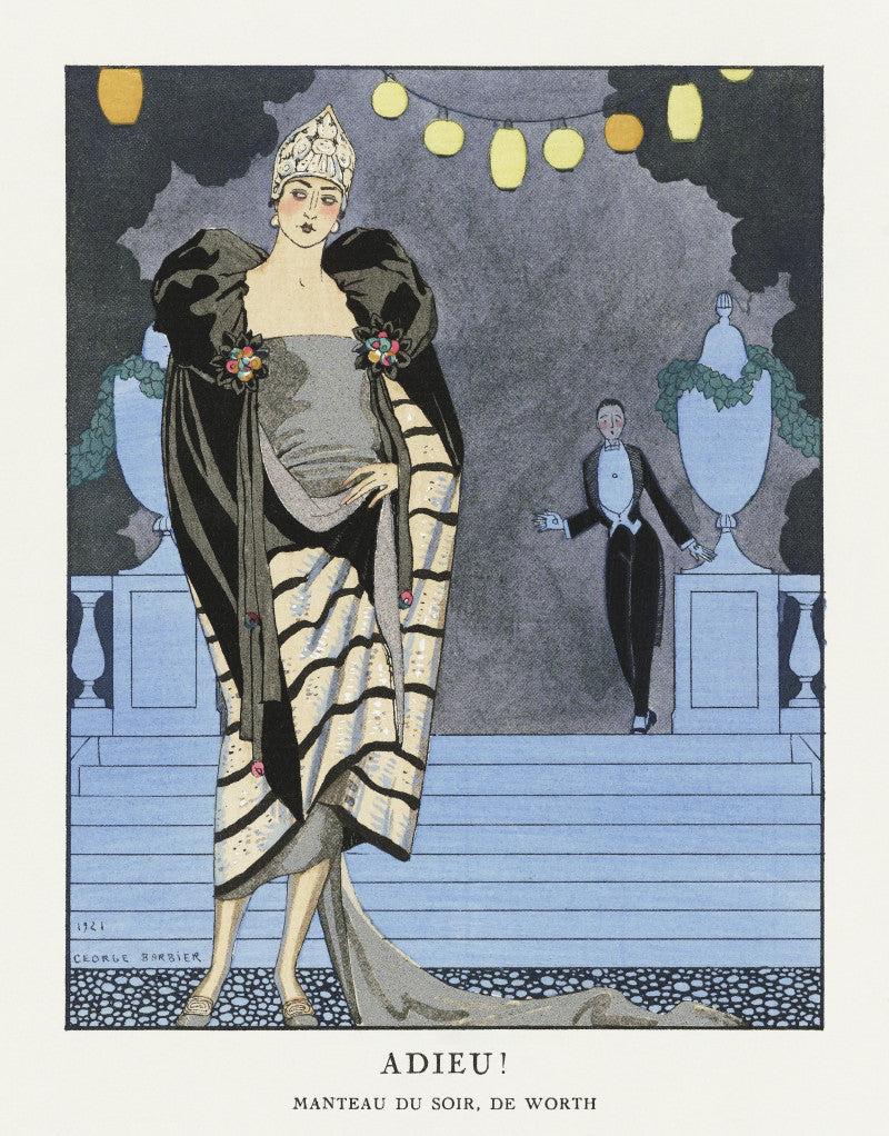 Adieu! - George Barbier