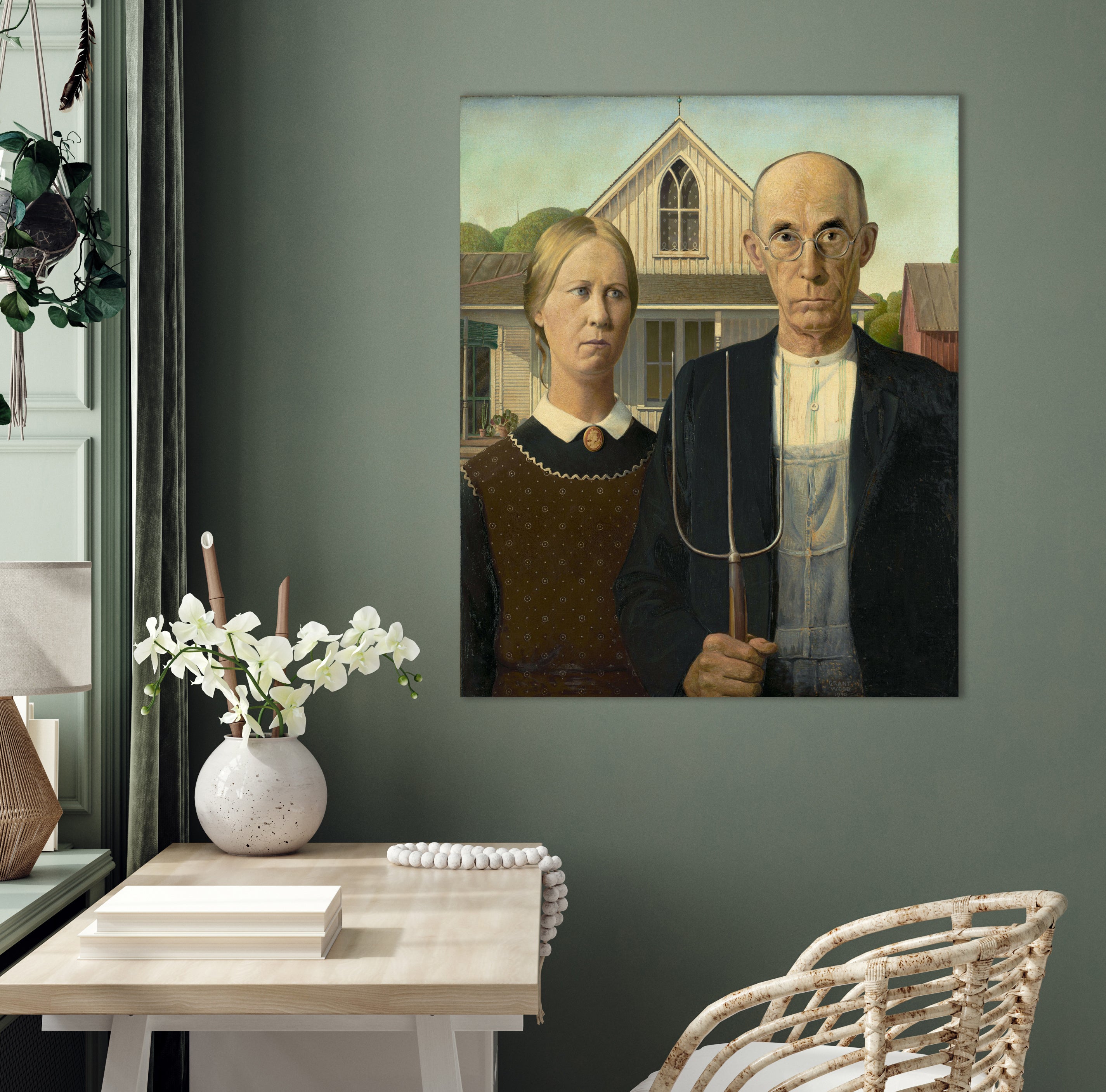 American Gothic - Grant Wood