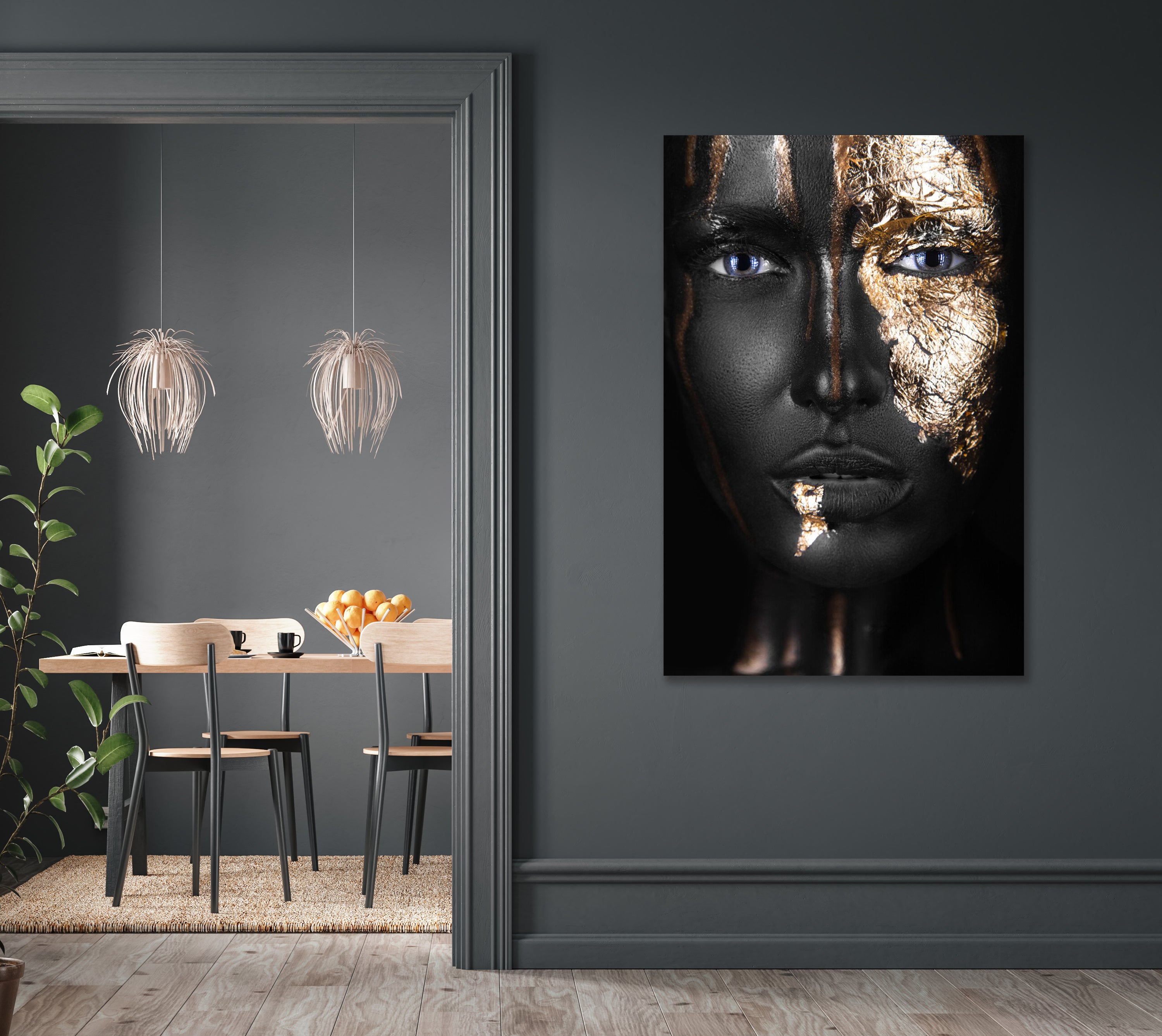 Black & Gold Women