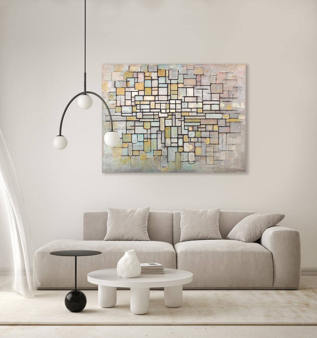 Composition No II - Piet Mondriaan