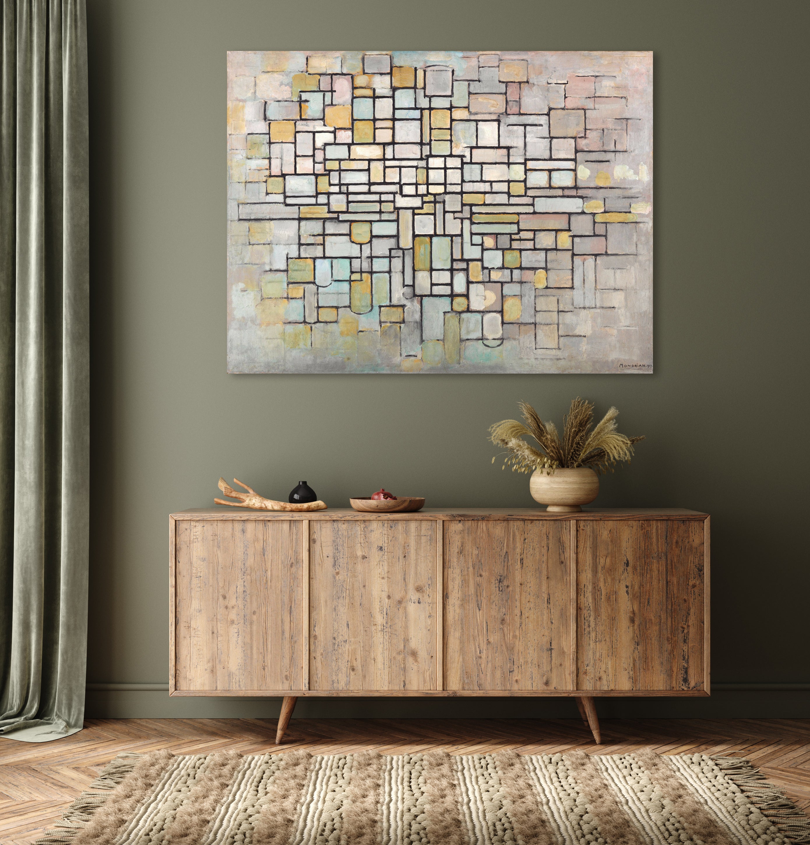 Composition No II - Piet Mondriaan