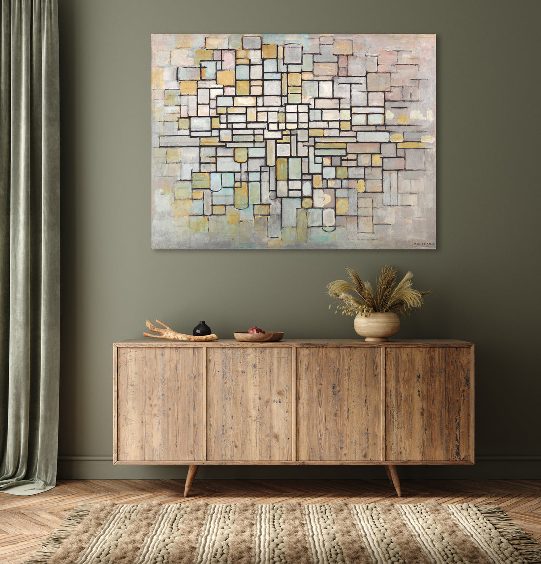 Composition No II - Piet Mondriaan