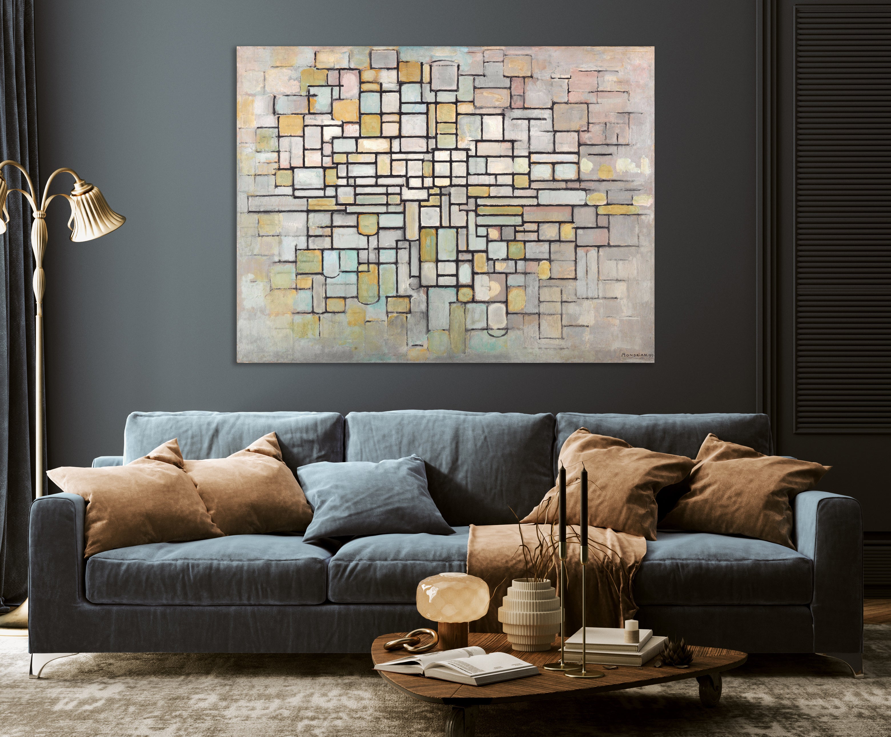 Composition No II - Piet Mondriaan