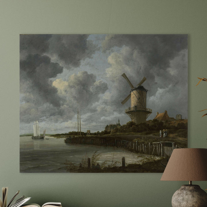 De windmolen bij Wijk Bij Duurstede - Jacob Isaacksz Van Ruisdael