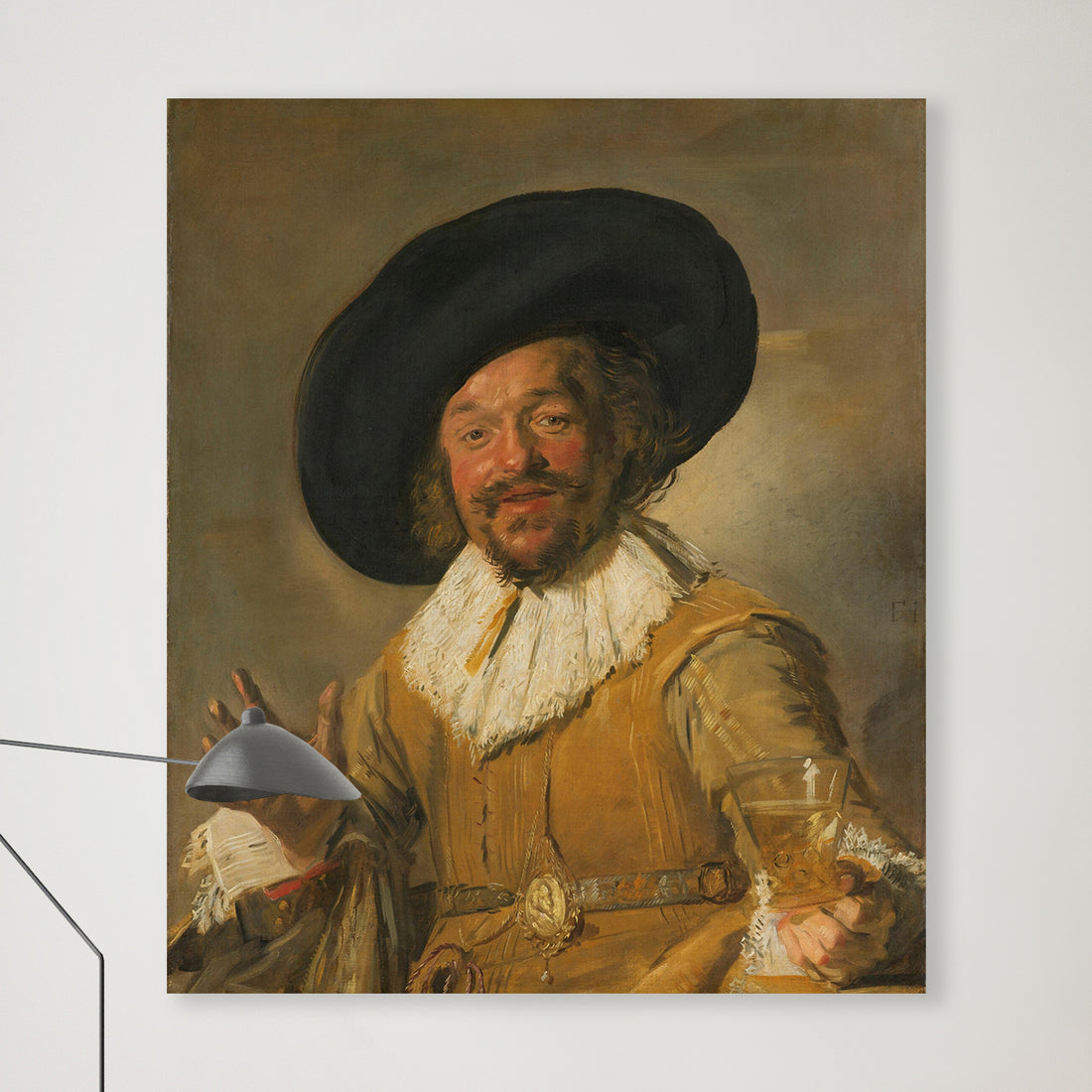 De vrolijke drinker - Frans Hals