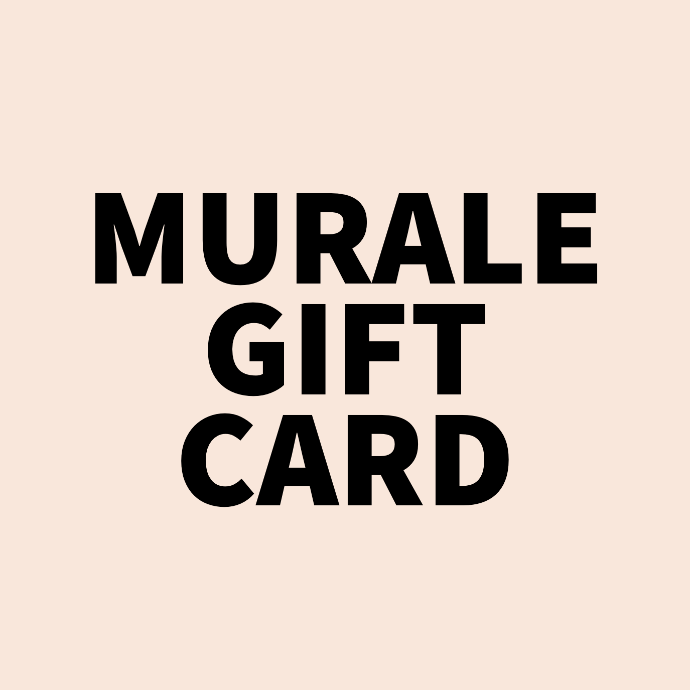 Murale Geschenkkarte