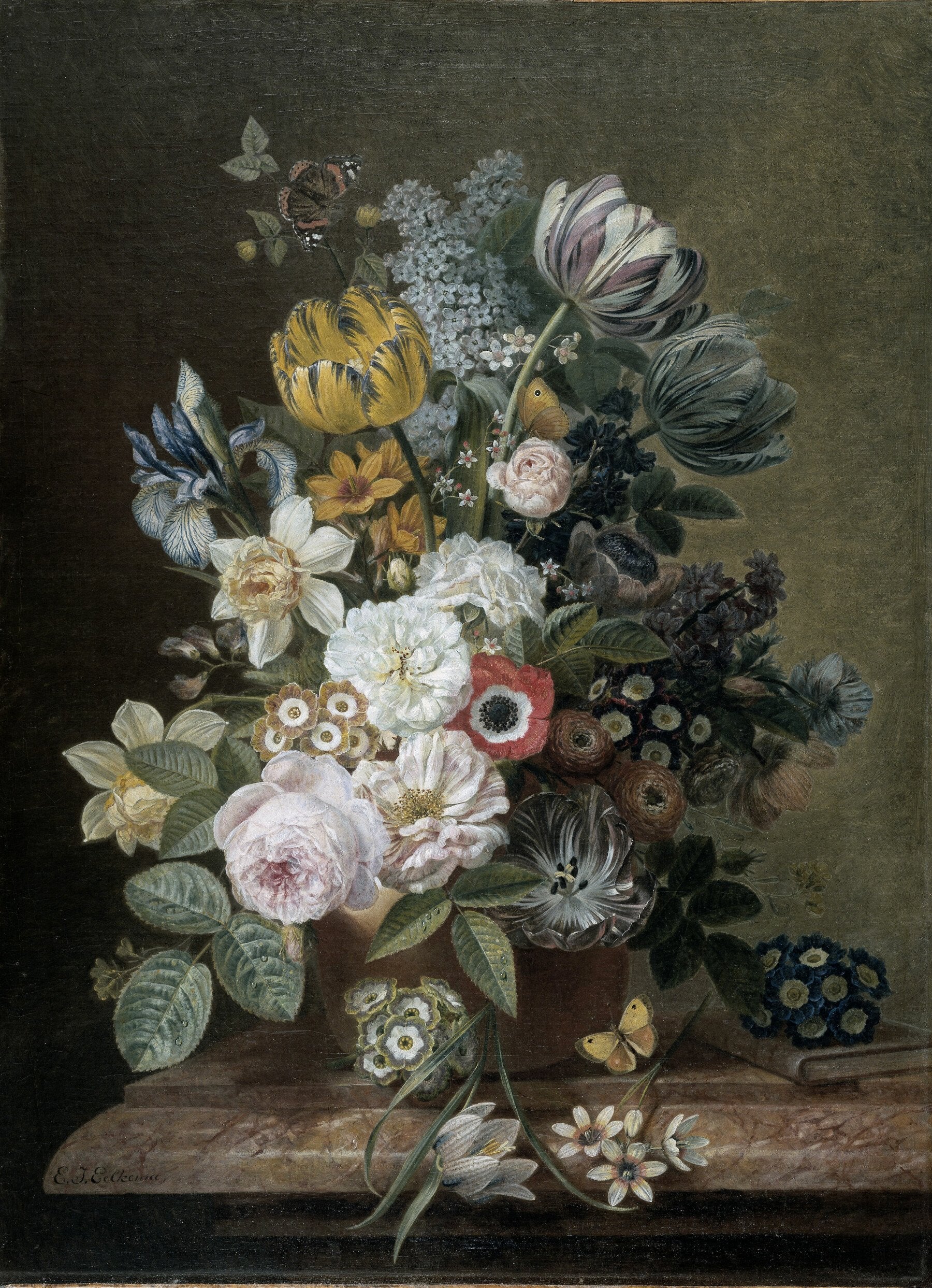 Leven met bloemen - Eelke Jelles Eelkema