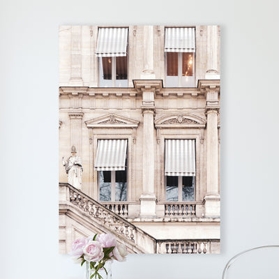 Pariser Gebäude gestreifte Markisen - Ruby and B Photography
