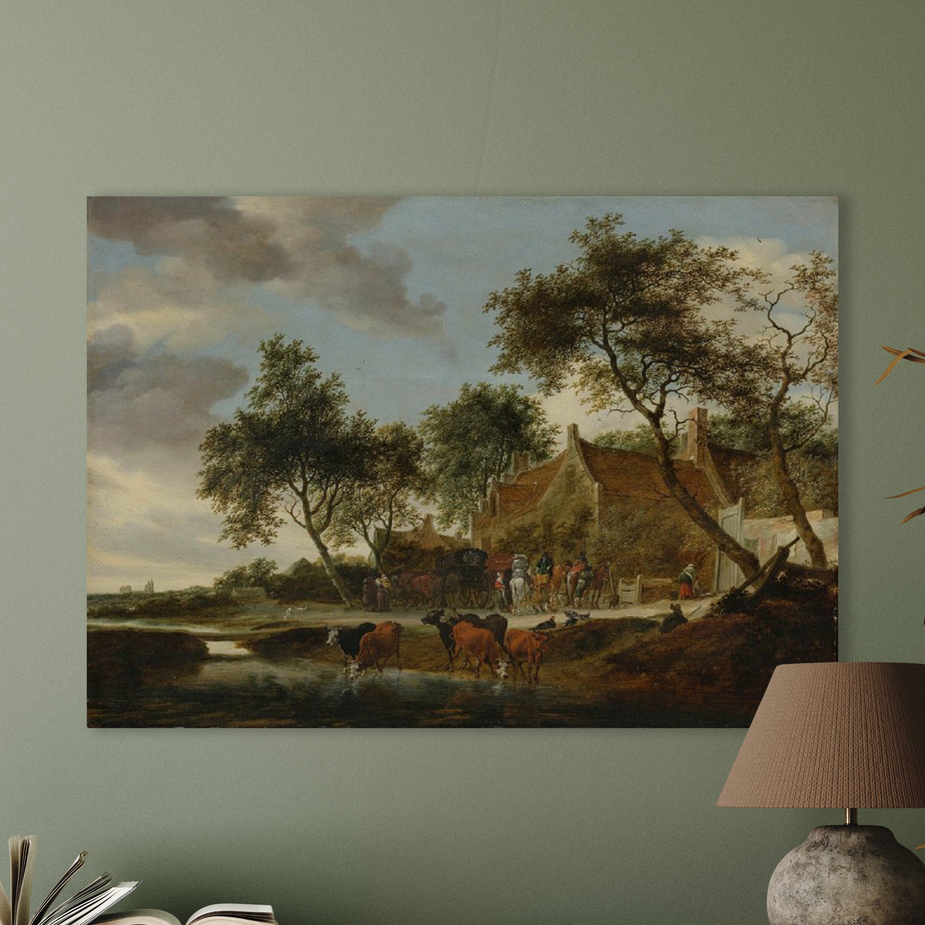 Orte der Ruhe, Salomon van Ruysdael, 1660