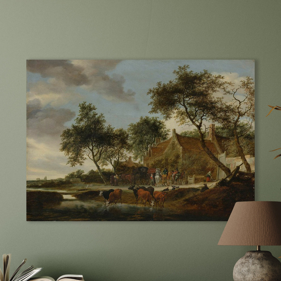 Orte der Ruhe, Salomon van Ruysdael, 1660