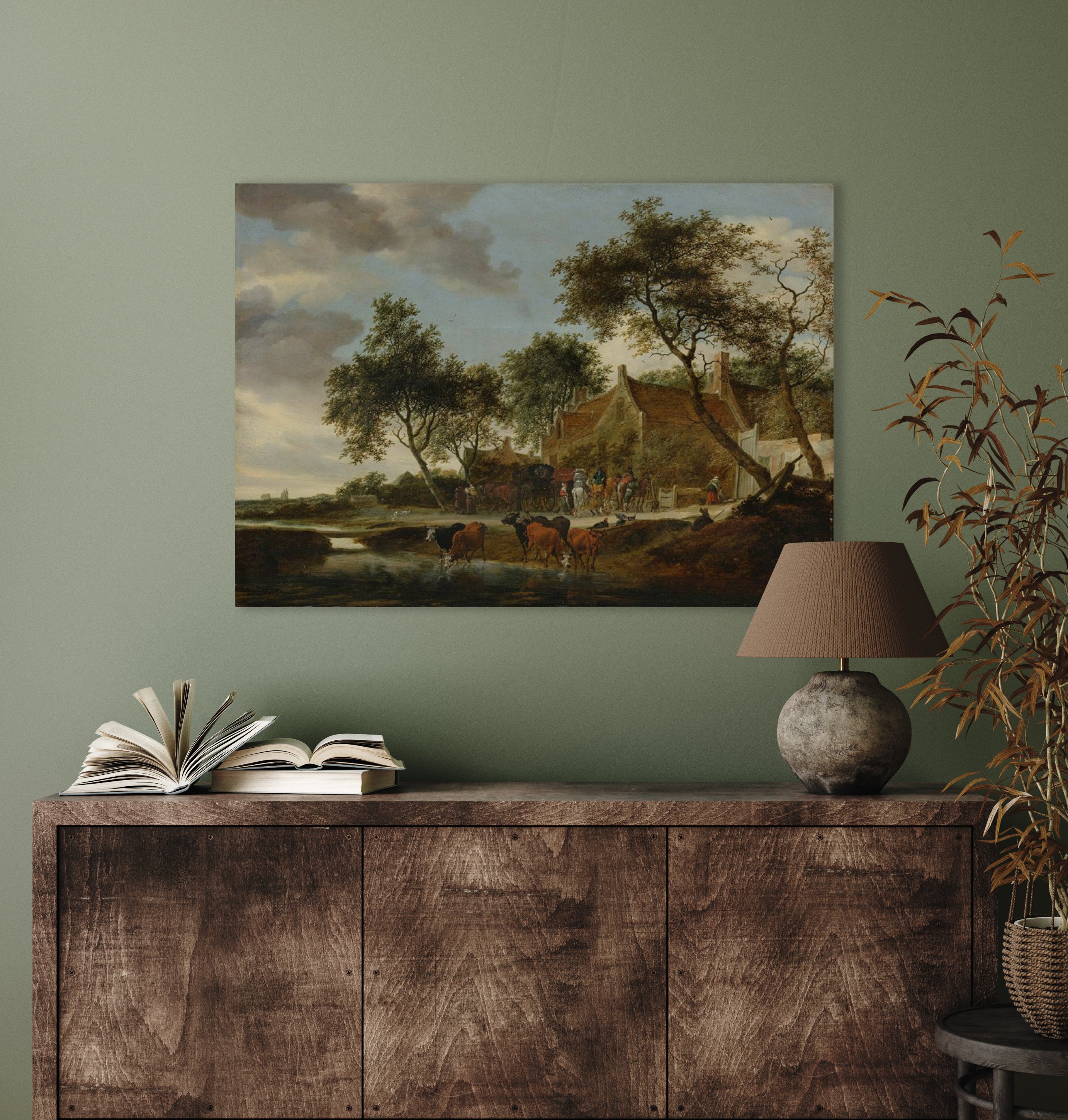 Orte der Ruhe, Salomon van Ruysdael, 1660