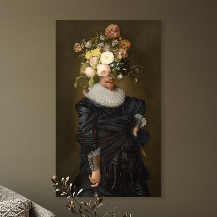 Porträt eines Mannes - Marja van den Hurk