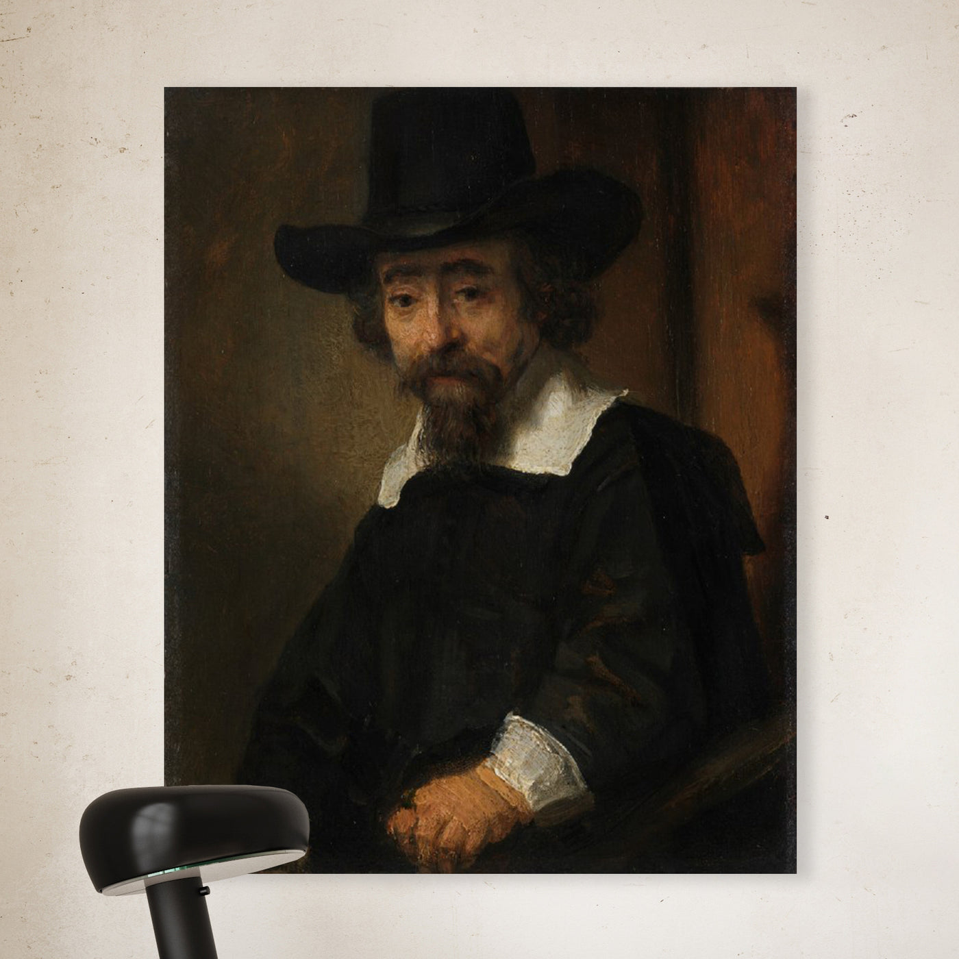 Porträt von Ephraïm Bueno, Rembrandt van Rijn, 1645 - 1647