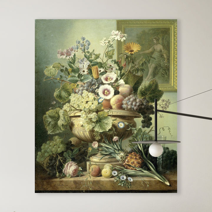 Stilleben mit Blumen und Früchten, Eelke Jelles Eelkema, 1815 - 1830