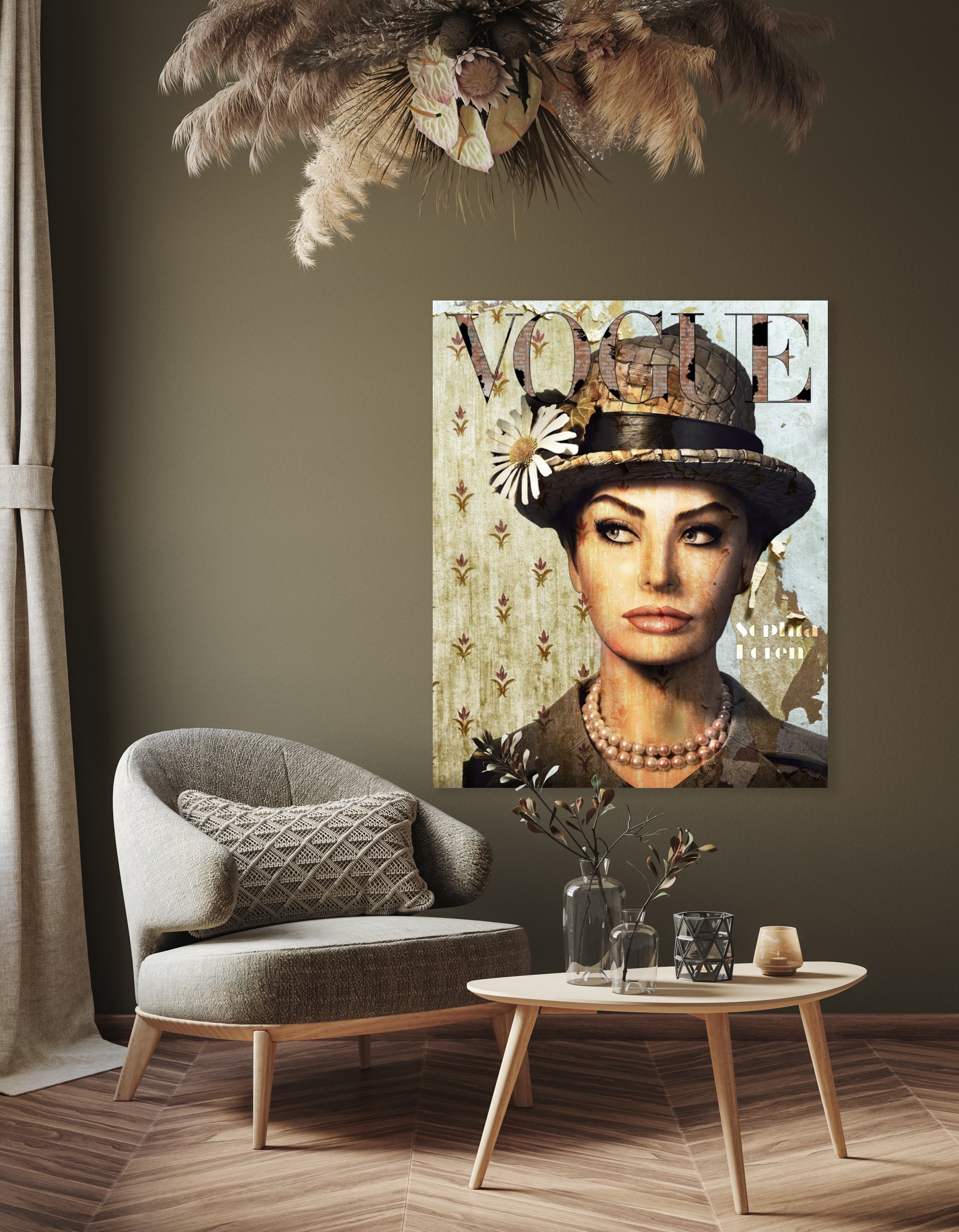 Sophia Loren Vogue - Rene Ladenius