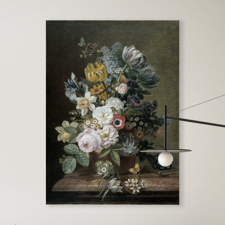 Stilleven met bloemen - Eelke Jelles Eelkema