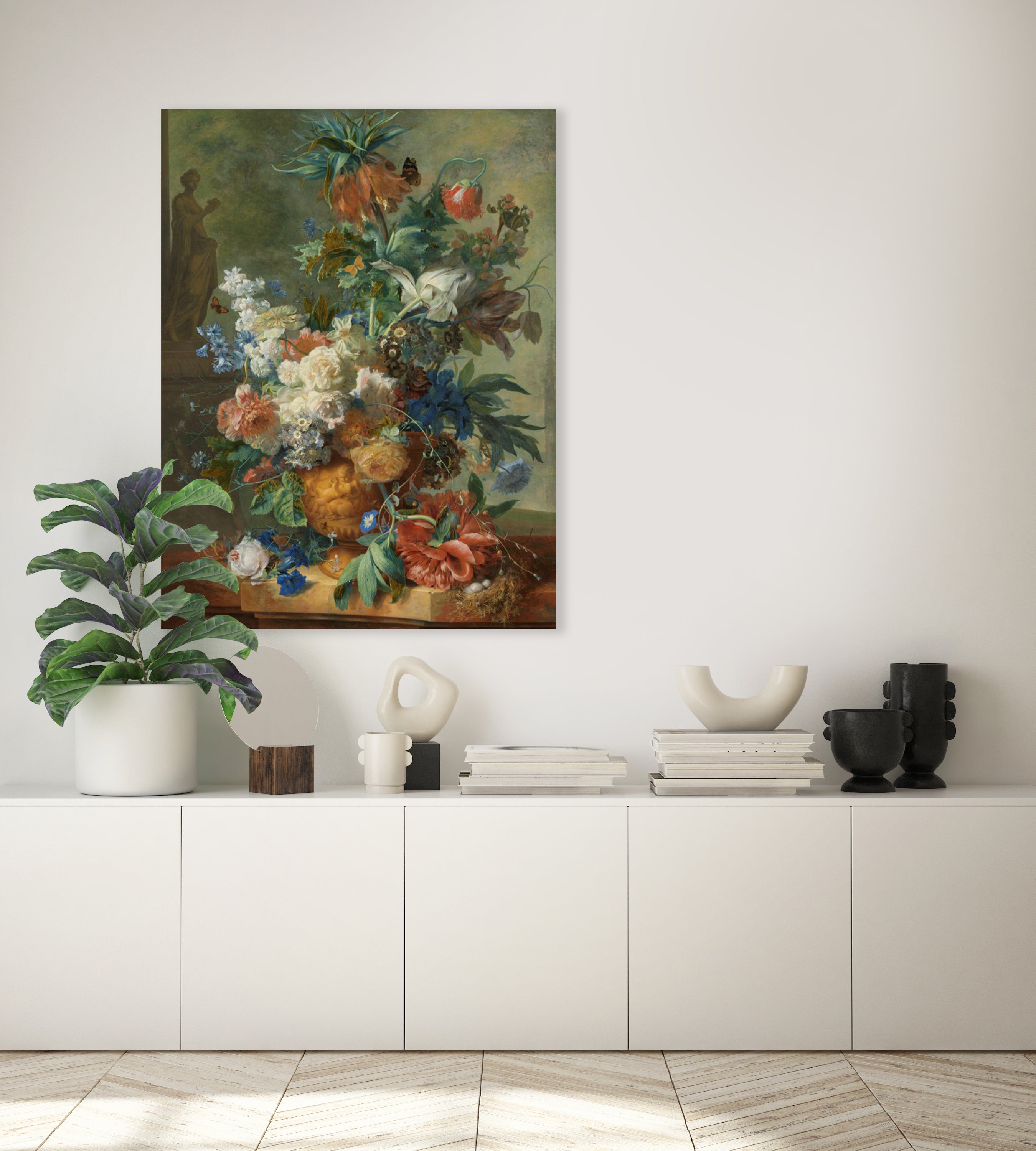Stilleven met bloemen - Jan van Huysum