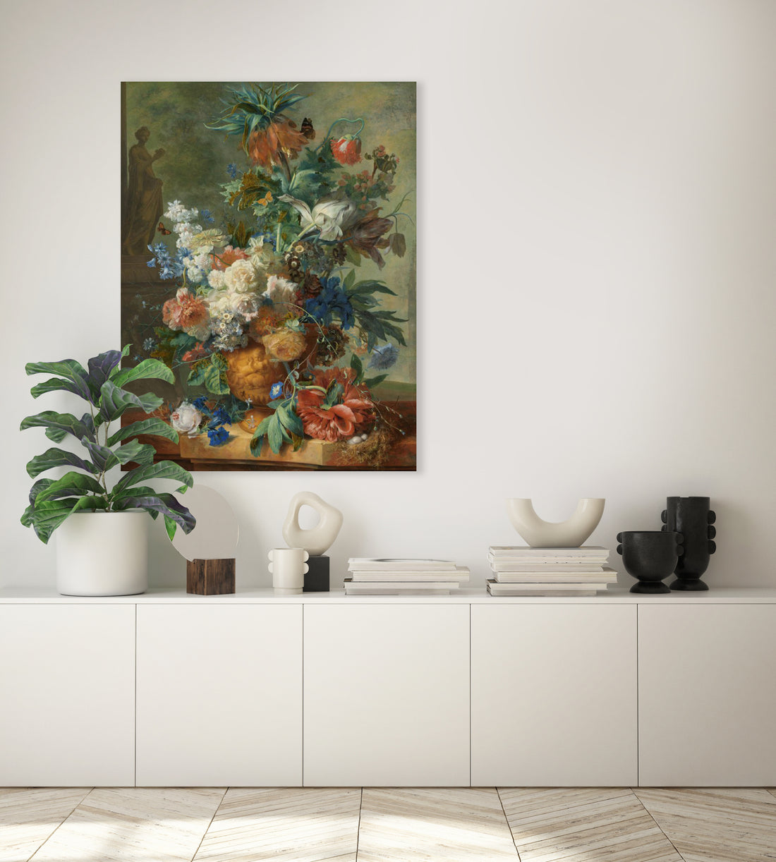 Stilleven met bloemen - Jan van Huysum